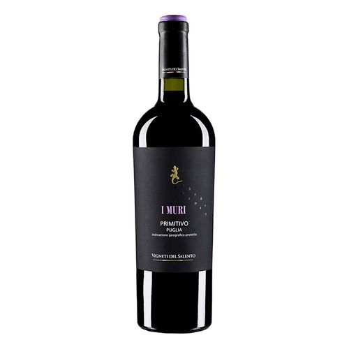 Vino Tinto Italiano I Muri Primitivo 750ml