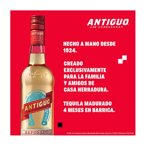 Tequila Antiguo de Herradura Reposado 950ml