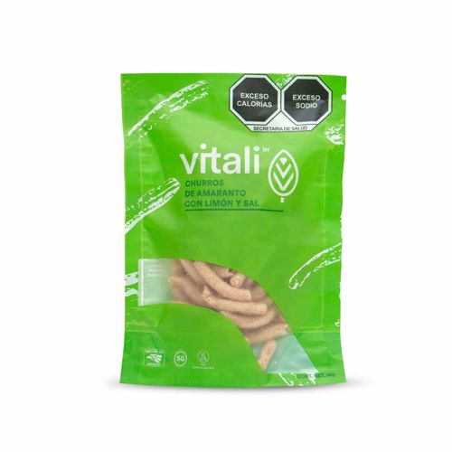 Churros Vitali de Amaranto Limón 50g
