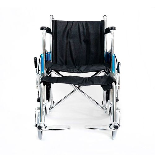 Silla de Ruedas Wellpro Estándar + Cojín Wellpro de Espuma de Memoria Cuadrado