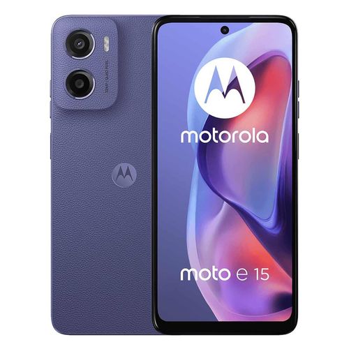 Celular Motorola Moto e15 64GB 2GB RAM  Morado Desbloqueado