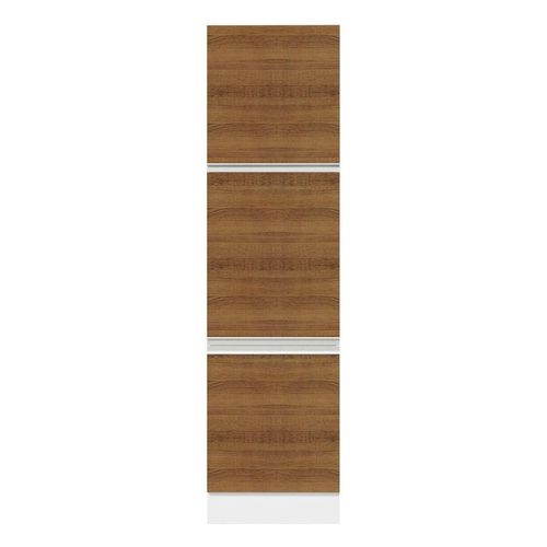 Paneleiro Madesa Glamy 60 cm 3 Puertas Branco Rustic