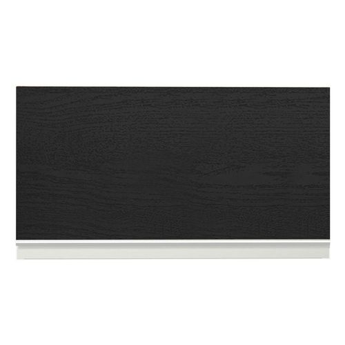Armario Aéreo Madesa Glamy 60 cm 1 Porta Basculante Branco Preto