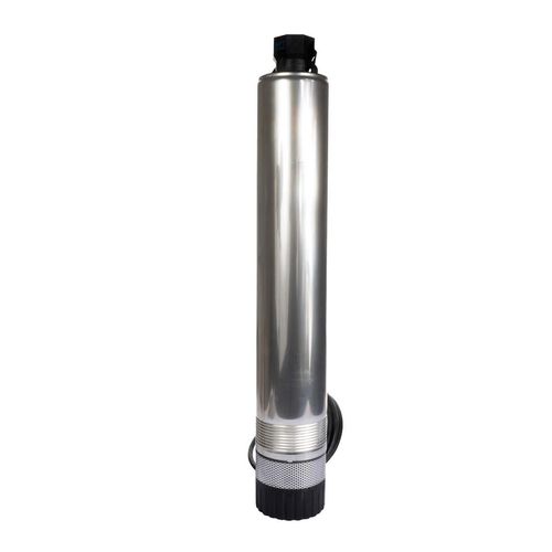 Bomba Hidráulica Sumergible Tipo Bala Dominator para Agua Limpia IUSA Pentair de 0.75 Caballos Color Plateado Modelo N3200160