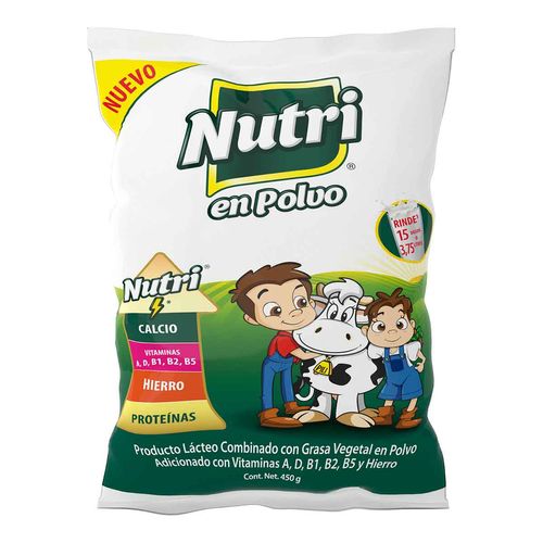 Producto Lácteo Combinado Nutri Entera Polvo 450g en Bolsa