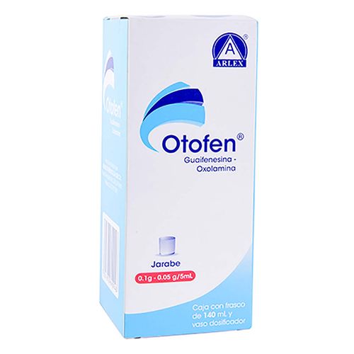 Jarabe Otofen Guaifensina-Oxolamina 0.1/0.05G 140ml