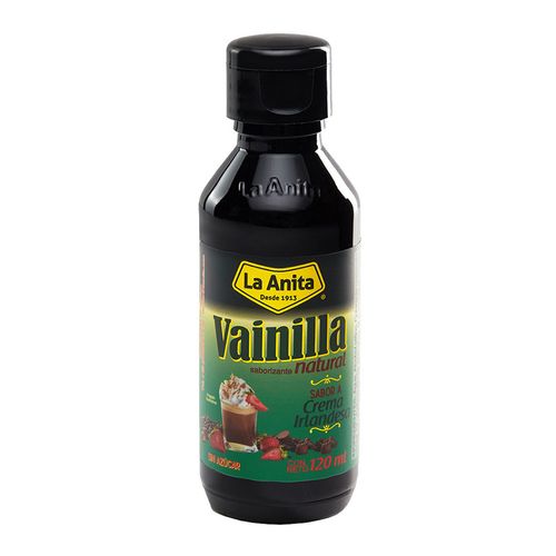 Vainilla La Anita Saborizante Natural Sabor Crema Irlandesa de 120ml