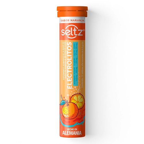 Electrolitos Seltz Naranja 81g