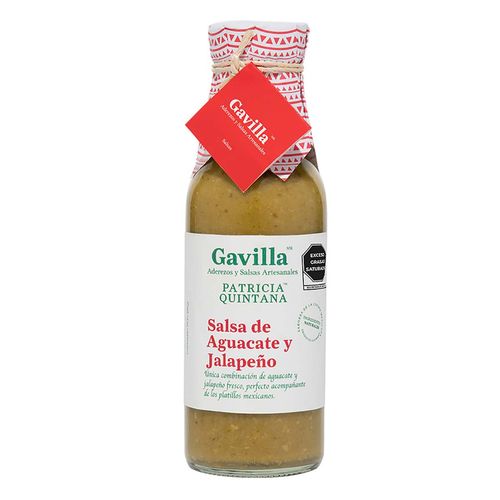 Salsa Gavilla Aguacate Jalapeño de 360ml