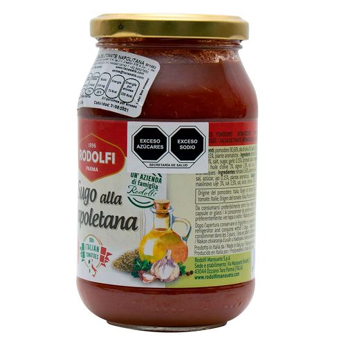 Salsa Rodolfi de Tomate Napolitana 400g