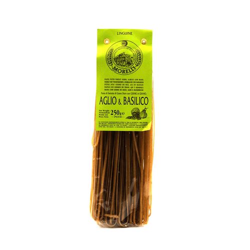 Linguine Morelli Ajo y Albahaca 250g