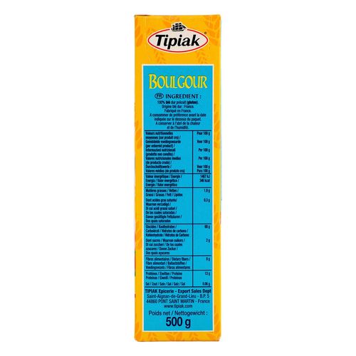 Boulgour Tipiak Precocido 500g