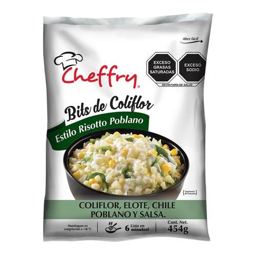 Bits de Coliflor Estilo Risotto Cheffry 454g