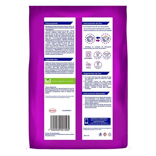 Detergente en Polvo 123 Maxi Poder Suavizante y Jazmín 800g