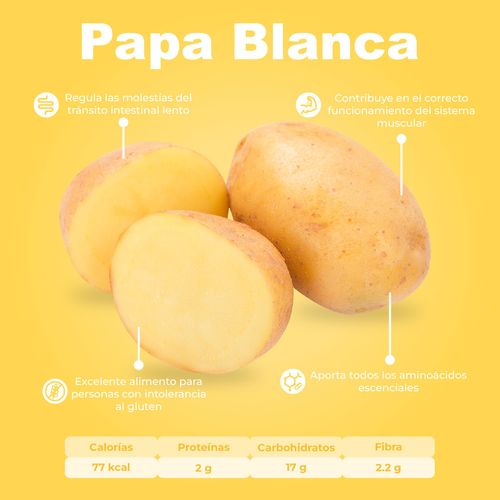 Papa Blanca por kg