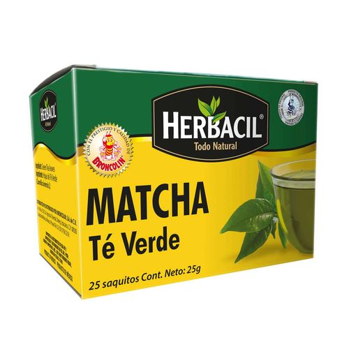Té Herbacil de Matcha con 25 Sobres