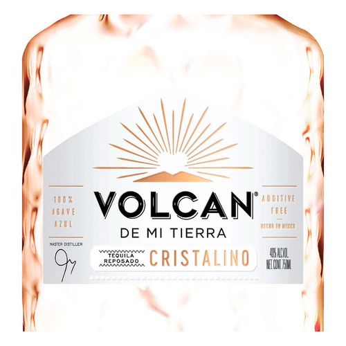 Tequila Volcán de Mi Tierra Añejo Cristalino 750 ml