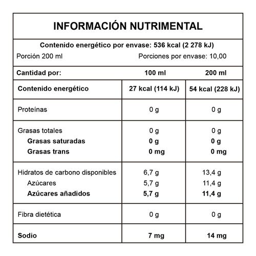 Refresco Sangría Casera 2L