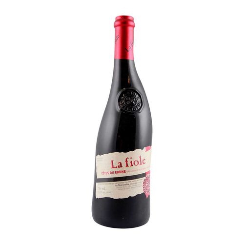 Vino Tinto Francés La Fiole Cotes Du Rhone 750ml