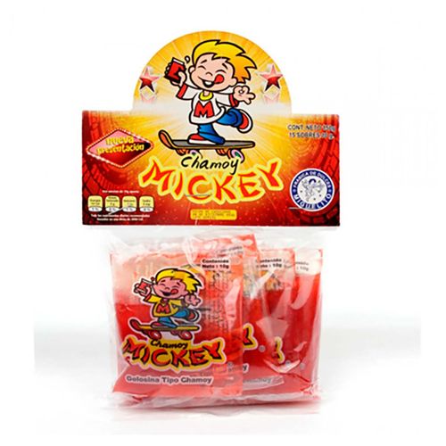 Pulpa Tipo Chamoy Miguelito con 15 Piezas de 10g