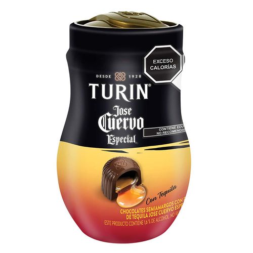 Chocolates Turin Jose Cuervo Vitrolero 270g