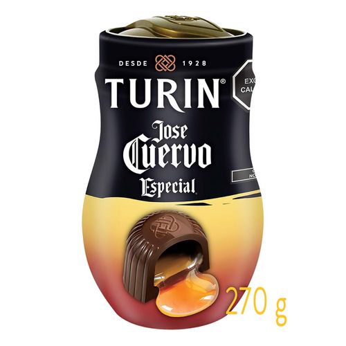 Chocolates Turin Jose Cuervo Vitrolero 270g
