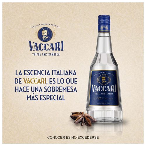 Licor Sambuca Vaccari 700ml