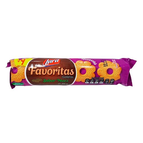 Galletas Lara Favoritas Nuez de 155g