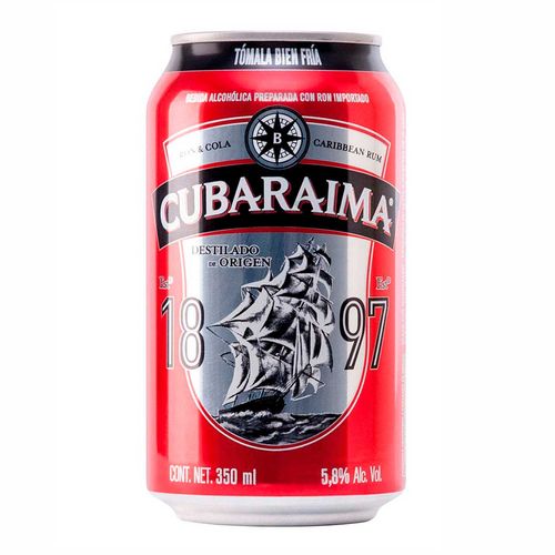 Bebida Preparada Cubaraima 350ml