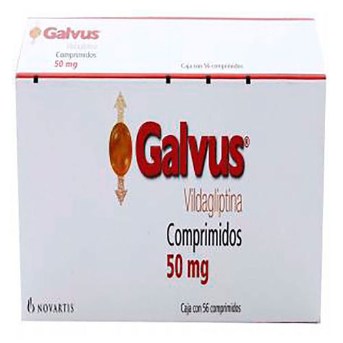 Comprimidos Galvus 50mg Caja con 56 Comprimidos