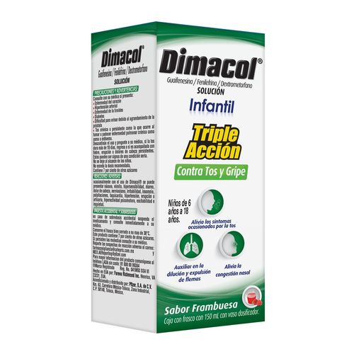 Dimacol Infantil Jarabe para la Tos Triple Acción 150ml