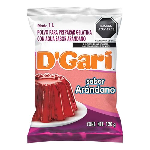 Gelatina D'Gari Arandano 120g