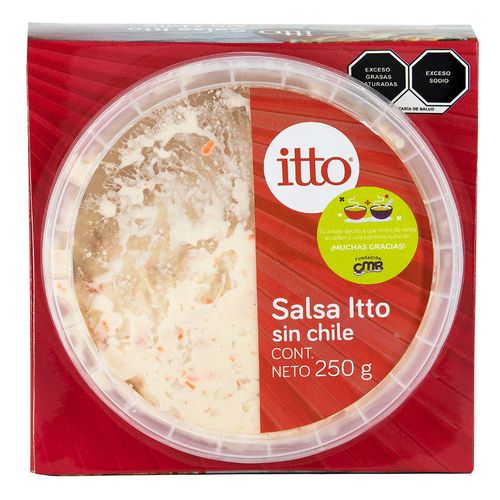 Salsa Itto Natural Sin Chile 250g