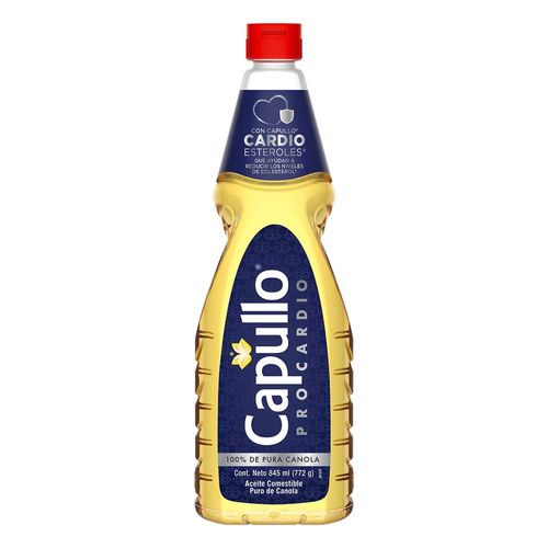 Aceite Capullo Procardio 100% de Pura Canola 845ml