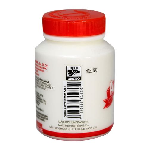 Crema tarro Aguascalientes 240g