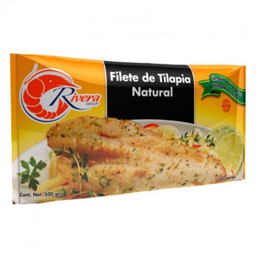 Filete Tilapia Natural Rivera 600g