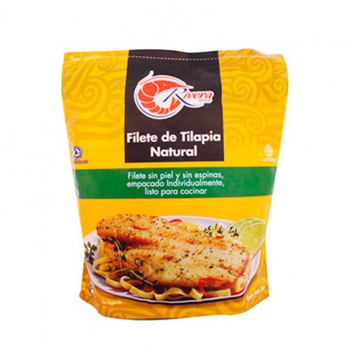 Filete Tilapia Natural Rivera 1 Kg