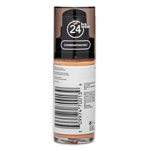 Maquillaje líquido Revlon Colorstay  Piel Mixta a Grasa  Rich Tan 30 ml