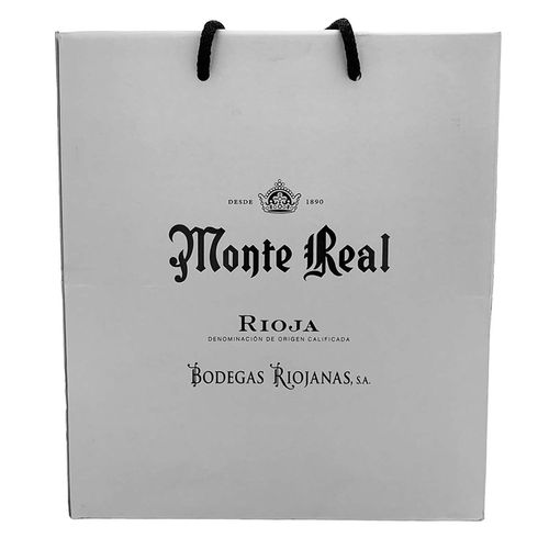 Estuche Vino Tinto Monte Real Rioja Esp 3 Pzas De 750ml