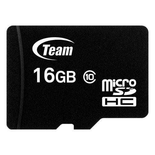 Memoria Micro SD Teamgroup 16GB HC Clase 10 con Adaptador