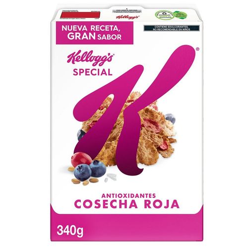 Cereal Kellogg's Special K Antioxidantes Cosecha Roja 340g