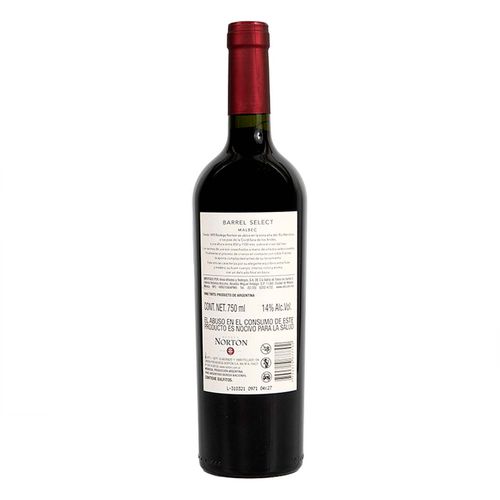 Vino Tinto Norton Barrel 750ml