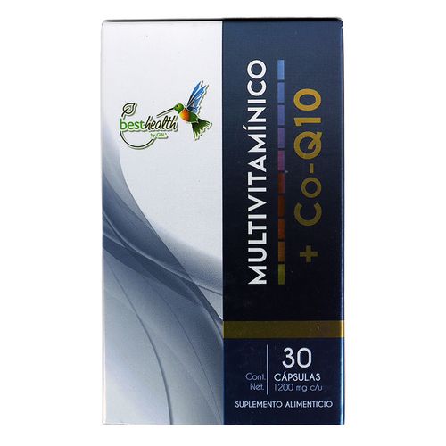 Suplemento Alimenticio Multivitamínico +Q10 1200mg 30 Cápsulas