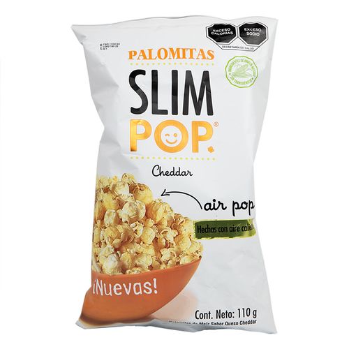 Palomitas Slimp Pop Queso Cheddar 110g