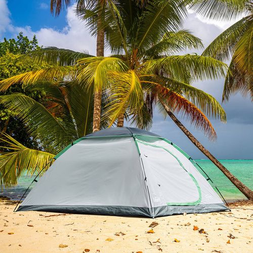 Casa de Campaña Coleman 6P Aruba Gris
