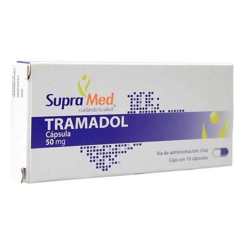 Tramadol Supramed 10 Cap 50mg