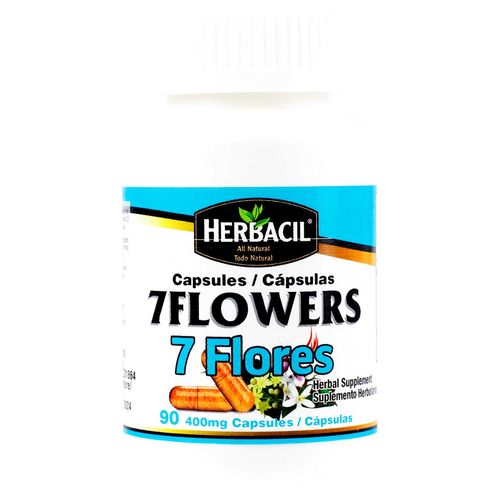 Suplemento Herbacil 7 Flores 90 Cápsulas