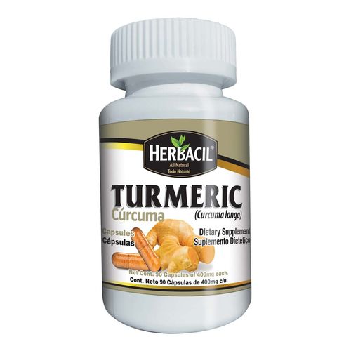 Suplemento Herbacil Curcuma 90 Cápsulas