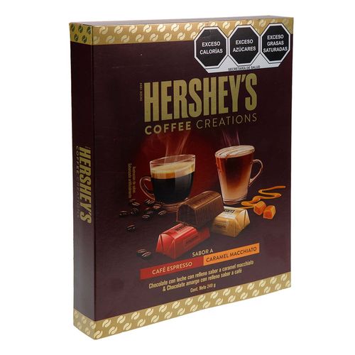 Chocolates Rellenos Hershey's Caramel Macchiato y Espresso 240g
