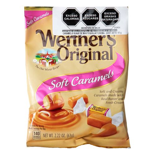 Caramelo Werthers Original Suave 63g